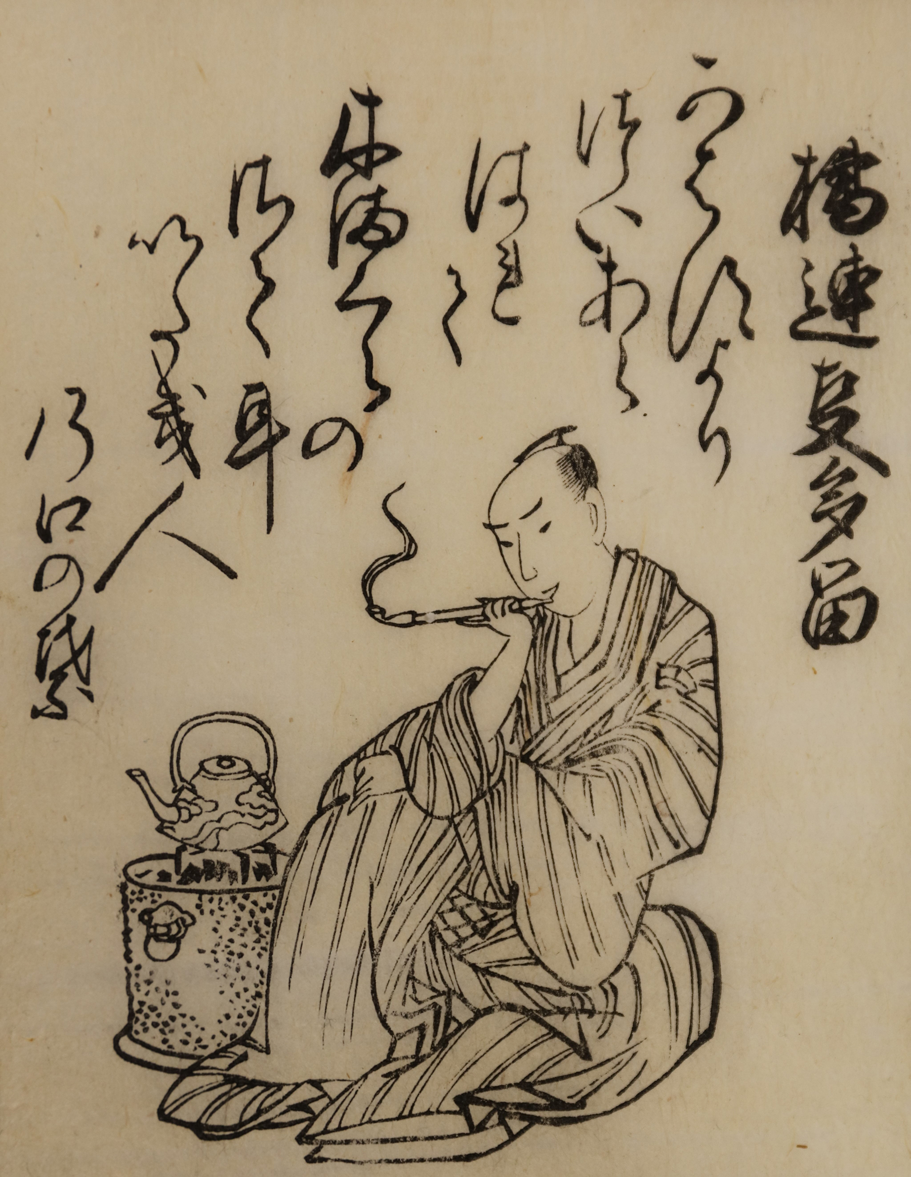 狂歌画像作者部類（部分）