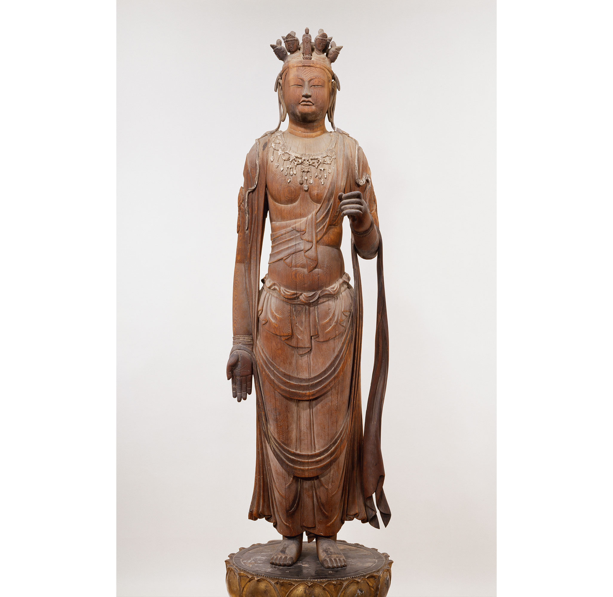 Important Cultural Property Standing Juichimen Kannon Bosatsu