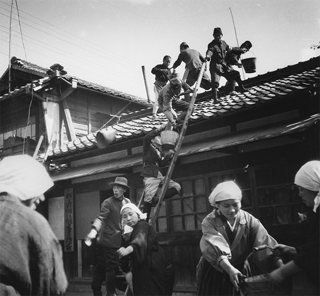 戦争の時代 3 年代：昭和13年ごろ　場所：岐阜市　近藤龍夫氏撮影