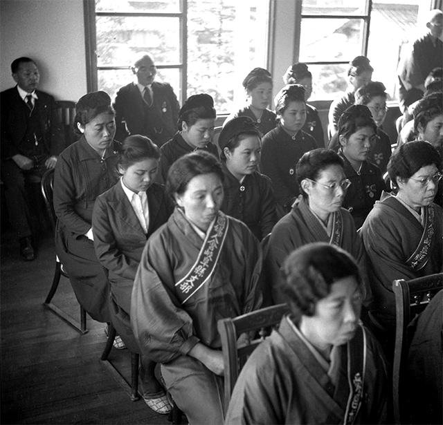 戦争の時代 9 年代：〔昭和10年代〕　場所：岐阜市　近藤龍夫氏撮影